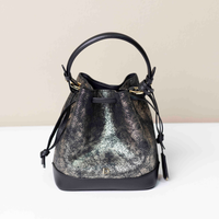 Mini Silvie Bucket Raffia