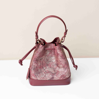 Mini Silvie Bucket Raffia