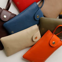 Collections of Leather Josephine Phone Pouch by Danilos
